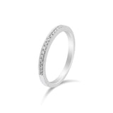 1.8mm 鑽石線戒 - WILLS JEWELLERY