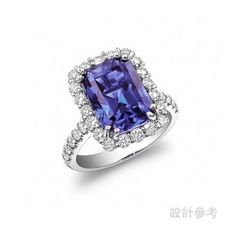 2.64ct 天然無燒雷地恩切割矢車菊藍色藍寶石 (附証書) - WILLS JEWELLERY