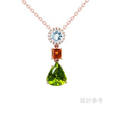 3.39ct 天然梨形橄欖石 - WILLS JEWELLERY