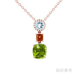 3.55ct 天然枕型橄欖石 - WILLS JEWELLERY