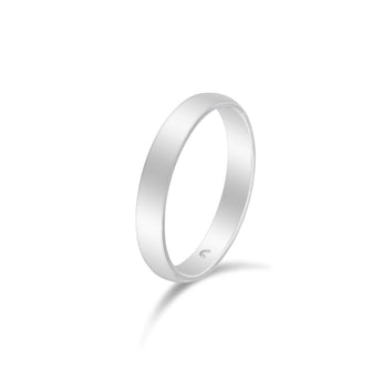 3mm卜面光金戒指 - WILLS JEWELLERY