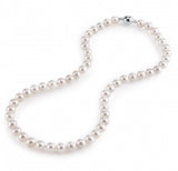 【網店限定】7-7.5mm 經典日本Akoya珍珠渾身項鏈 - WILLS JEWELLERY