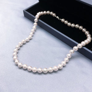 【網店限定】7-7.5mm 經典日本Akoya珍珠渾身項鏈 - WILLS JEWELLERY
