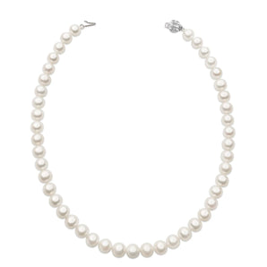 7-7.5mm 經典日本Akoya珍珠渾身項鏈 (花珠等級) - WILLS JEWELLERY