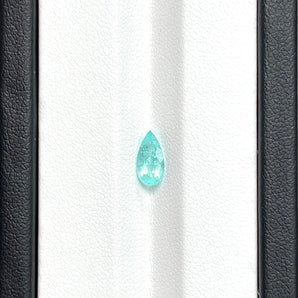 0.71ct 天然無燒梨形霓虹藍Neon Blue 帕拉伊巴碧璽