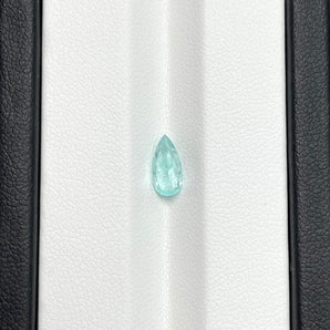 0.71ct 天然無燒梨形霓虹藍Neon Blue 帕拉伊巴碧璽