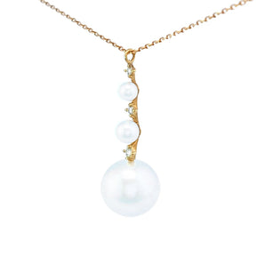 層次項鏈．Akoya珍珠 - WILLS JEWELLERY