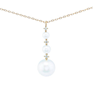 層次項鏈．Akoya珍珠 - WILLS JEWELLERY