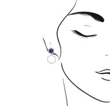 Blossom・三戴款藍寶石鑽石耳環 - WILLS JEWELLERY