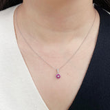 Blossom・紅寶石鑽石吊墜II - WILLS JEWELLERY