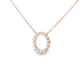 Circle Circle · 圓形鑽石光環項鏈 - WILLS JEWELLERY