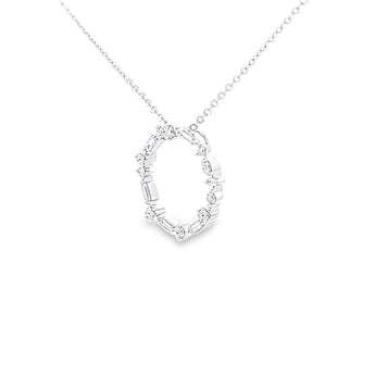 Circle Circle · 幾何鑽石光環吊墜 - WILLS JEWELLERY