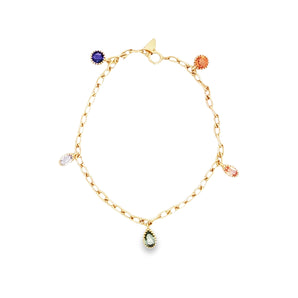 《Dreamy》復古動感彩虹寶石手鏈 - WILLS JEWELLERY