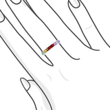 《Dreamy》彩虹色調藍寶石戒指 (玫瑰金) - WILLS JEWELLERY