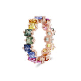 《Dreamy》彩虹派對藍寶石戒指 - WILLS JEWELLERY