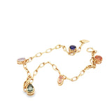 《Dreamy》復古動感彩虹寶石手鏈 - WILLS JEWELLERY