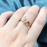 Garden • 雙蝶扭紋鑽石戒指 - WILLS JEWELLERY