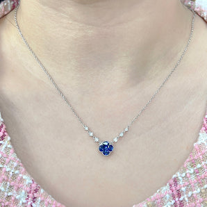 Garden・藍寶石鑽石頸鏈 - WILLS JEWELLERY