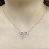 Garden・蝴蝶鑽石頸鏈 - WILLS JEWELLERY