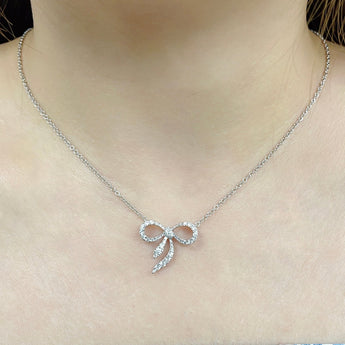 Garden・蝴蝶鑽石頸鏈 - WILLS JEWELLERY