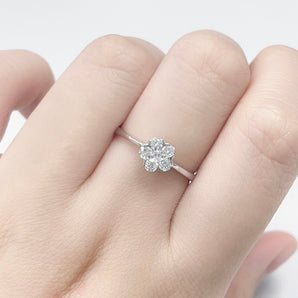 Garden • 花形鑽石戒指 - WILLS JEWELLERY