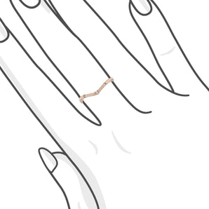 幾何設計鑽石戒指II - WILLS JEWELLERY