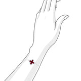 Ixora・紅寶石手鏈 - WILLS JEWELLERY