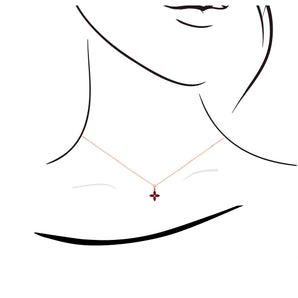 Ixora・紅寶石鑽石吊墜 - WILLS JEWELLERY