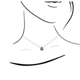 JUST・翠綠碧璽水滴吊墜 - WILLS JEWELLERY