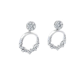 小圓圈碎星耳環 - WILLS JEWELLERY