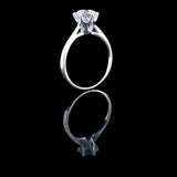 經典六爪大教堂式鑽石戒指款式 - WILLS JEWELLERY