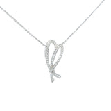 蝴蝶結鑽石項鏈 - WILLS JEWELLERY
