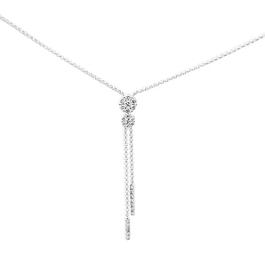 層次白鑽頸鏈 - WILLS JEWELLERY