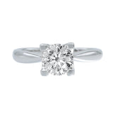 經典四爪漸幼鑽石戒指 - WILLS JEWELLERY