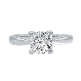 經典四爪漸幼鑽石戒指 - WILLS JEWELLERY