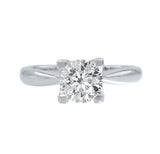 經典四爪漸幼鑽石戒指 - WILLS JEWELLERY