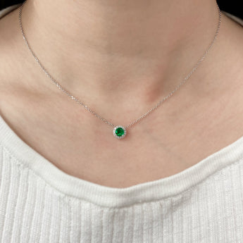 《圓 • 緣》綠寶石頸鏈 - WILLS JEWELLERY