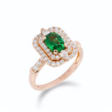 沙弗萊石四戴式吊墜戒指 - WILLS JEWELLERY