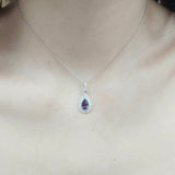 宮廷式吊墮 · 紫色尖晶石 - WILLS JEWELLERY