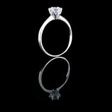 經典六爪皇冠鑲石鑽石戒指款式 - WILLS JEWELLERY