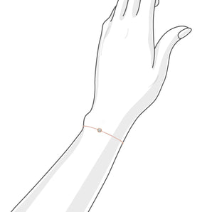 小圓泡鑽石手鏈 - WILLS JEWELLERY