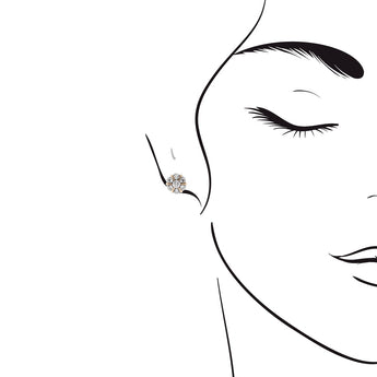 牽牛花．鑽石耳環 - WILLS JEWELLERY