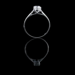 經典四爪大教堂式刀肶鑽石戒指款式 - WILLS JEWELLERY