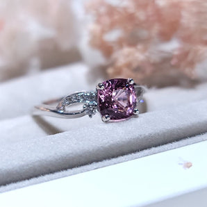 扭結戒指 · 粉紅尖晶石 - WILLS JEWELLERY