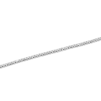 經典圓形鑽石白金手鏈 - WILLS JEWELLERY