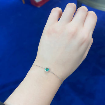 《圓 • 緣》綠寶石手鏈 - WILLS JEWELLERY