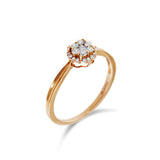 花卉造型鑽石戒指 - WILLS JEWELLERY