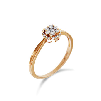 花卉造型鑽石戒指 - WILLS JEWELLERY