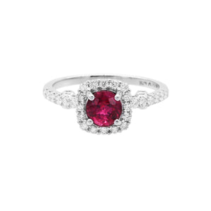 無燒紅寶石夢幻戒指 - WILLS JEWELLERY