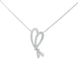 蝴蝶結鑽石項鏈 - WILLS JEWELLERY